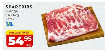 Matrix Butikerna SPARERIBS erbjuda