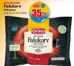 Extra Mjällby Stormarknad Falukorv 800 gram erbjuda