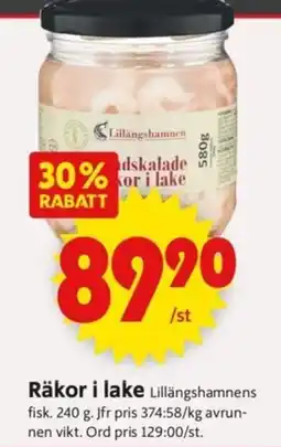 ICA Supermarket Räkor i lake erbjuda