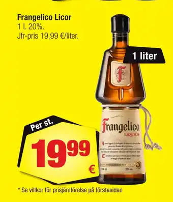 Calle Frangelico Licor erbjuda