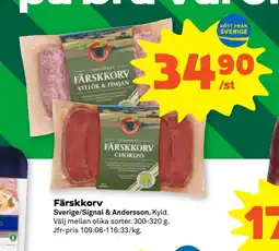Stora Coop Färskkorv erbjuda