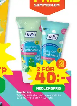 Stora Coop Tandkräm erbjuda