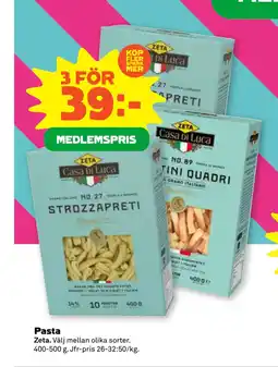 Stora Coop Pasta erbjuda