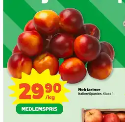 Stora Coop Nektariner erbjuda