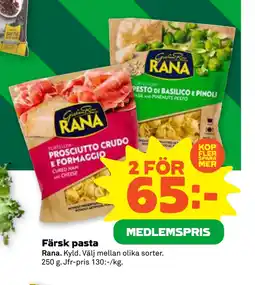 Stora Coop Färsk pasta erbjuda