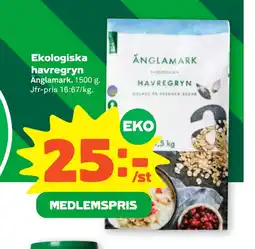 Stora Coop Ekologiska havregryn erbjuda