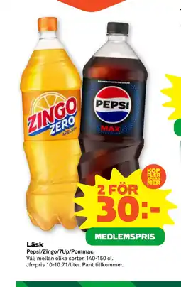 Stora Coop Läsk erbjuda
