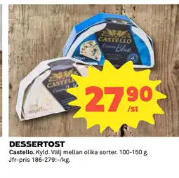 Coop DESSERTOST erbjuda
