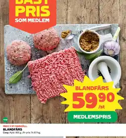 Coop BLANDFÄRS erbjuda