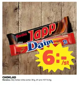 Coop CHOKLAD erbjuda