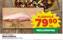 Coop Daglivs FÄRSK FLÄSKFILÉ erbjuda