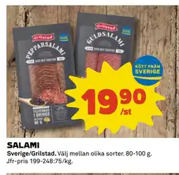 Coop Daglivs SALAMI erbjuda