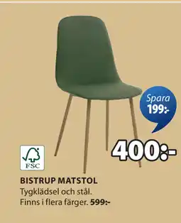 JYSK BISTRUP MATSTOL erbjuda
