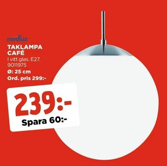 Taklampa café