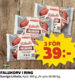 Falukorv i ring
