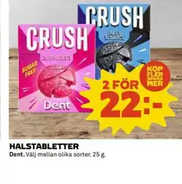 Coop Halstabletter erbjuda