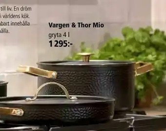 Vargen & Thor Mio gryta 4 l