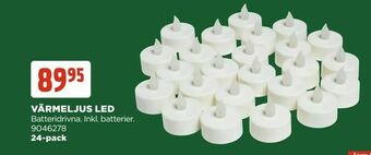 Jem&Fix Värmeljus led erbjuda