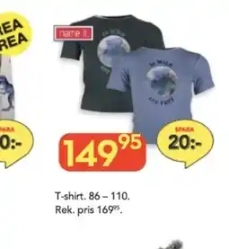 Bo Ohlsson T-shirt. 86-110 erbjuda