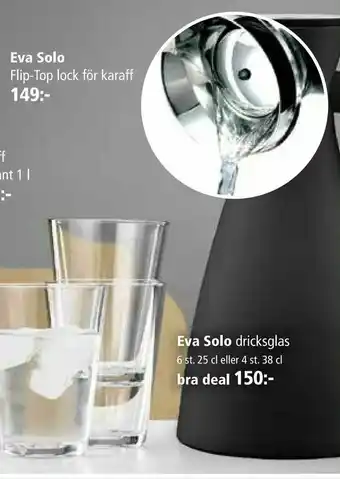 Kitch'n Eva Solo Flip-Top lock för karaff erbjuda