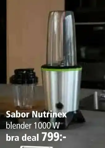 Kitch'n Sabor Nutrinex blender 1000 W erbjuda