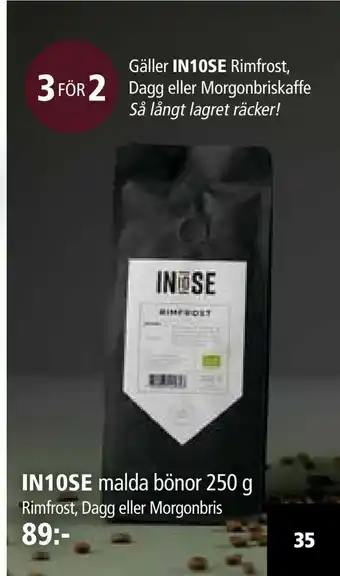 In10se malda bönor 250 g