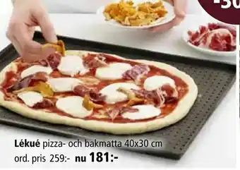 Lékué pizza- och bakmatta 40x30 cm