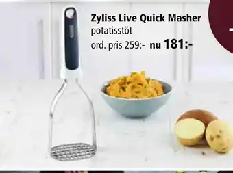 Kitch'n Zyliss Live Quick Masher erbjuda