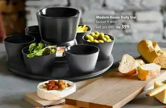 Kitch'n Modern House Daily Use tacoset 9 delar erbjuda