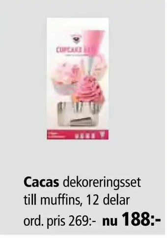 Dekoreringsset. till muffins