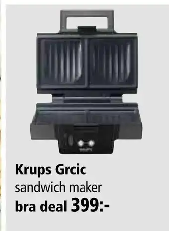 Krups Grcic sandwich maker
