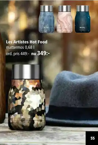 Kitch'n Les Artistes Hot Food erbjuda