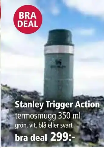 Kitch'n Stanley Trigger Action termosmugg 350 ml erbjuda