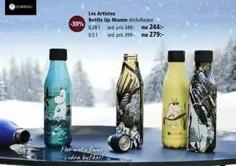 Kitch'n Les Artistes Bottle Up Mumin erbjuda