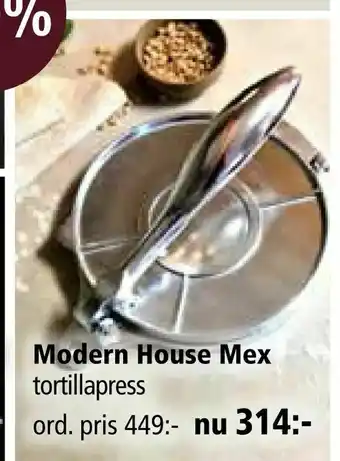 Modern House Mex tortillapress