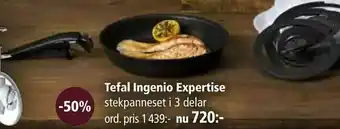 Tefal Ingenio Expertise stekpanneset i 3 delar