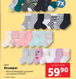 Lidl Strumpor erbjuda