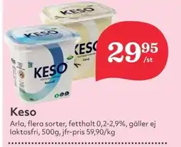 Hemköp ARLA Keso erbjuda