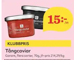 Hemköp GARANT Tångcaviar erbjuda