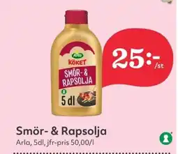 Hemköp ARLA Smör- & Rapsolja erbjuda