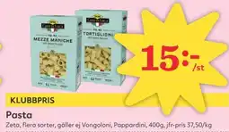 Hemköp ZETA Pasta erbjuda