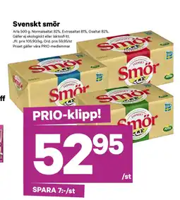 City Gross Svenskt smör erbjuda