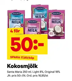 City Gross Kokosmjölk erbjuda