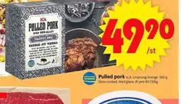 ICA Supermarket Pulled pork erbjuda