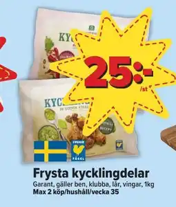 Östenssons Frysta kycklingdelar erbjuda