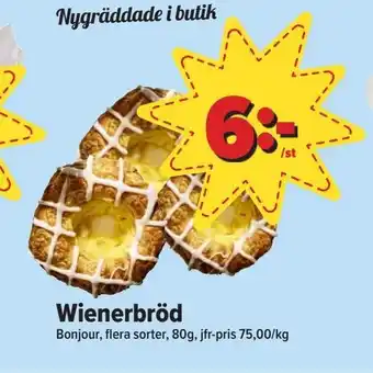 Östenssons Wienerbröd erbjuda