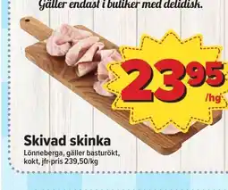 Östenssons Skivad skinka erbjuda