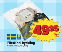 Östenssons Färsk hel kyckling erbjuda