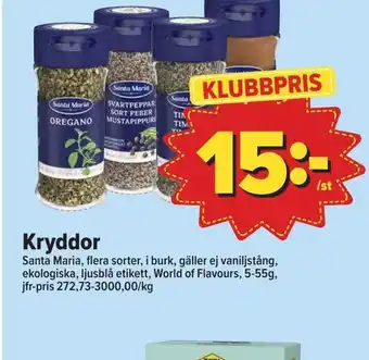 Östenssons Kryddor erbjuda