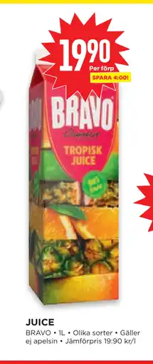 Willys Hemma JUICE erbjuda